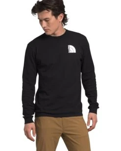The North Face Long Sleeve Jumbo Half Dome Tee | Shirts & Tops